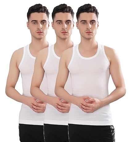 Pack of 3 Premium Cotton Banyan
