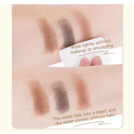 Peony 2 in 1 Hairline Cream Powder with 3 Extra Eyebrow Stencils