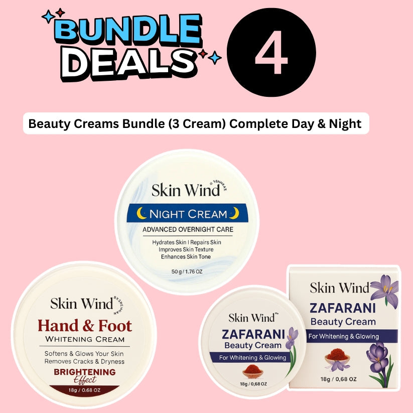 Beauty Creams Bundle Deal  (Get 3 Creams)