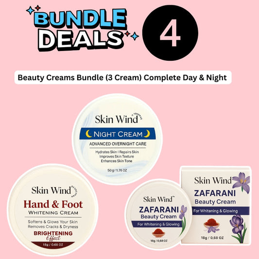 Beauty Creams Bundle Deal  (Get 3 Creams)