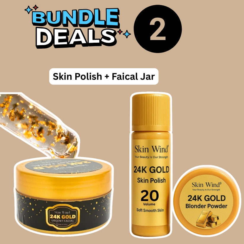 24k Gold Skin Polish + Free Zafrani Cream