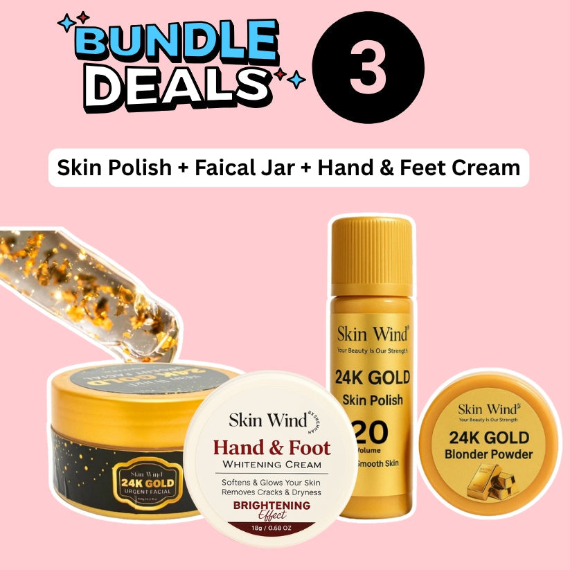 24k Gold Skin Polish + Free Zafrani Cream