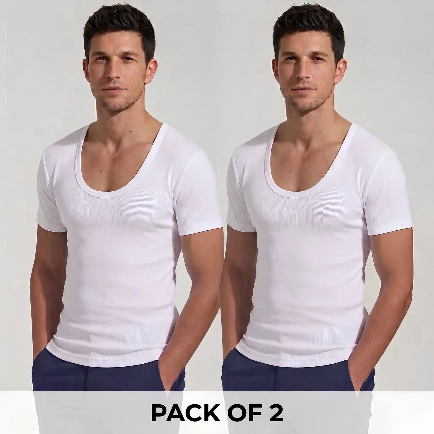 Sleeved Vest (Pack of 2)