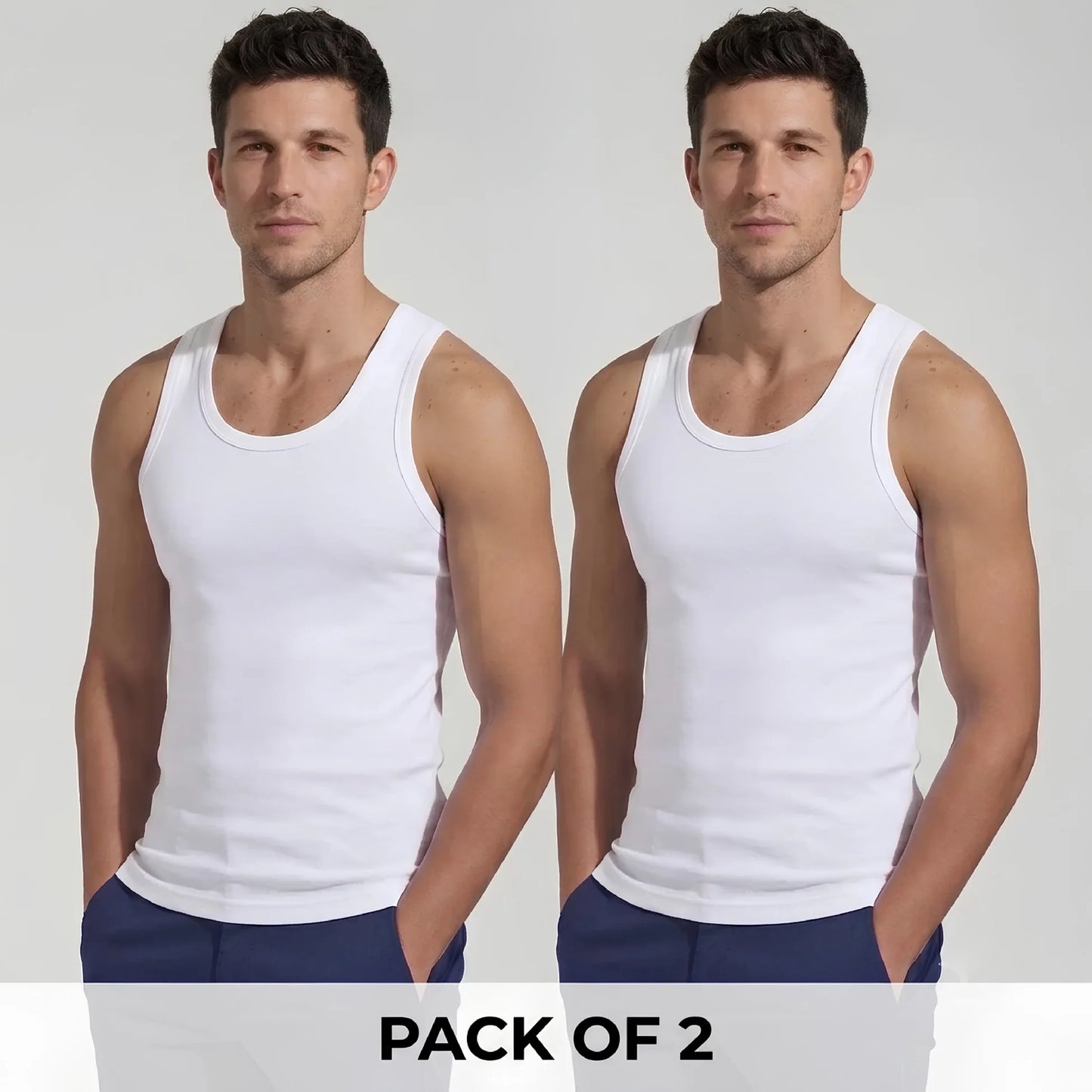 Sleeveless Vest ( Pack of 2)