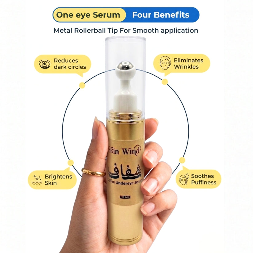 Shafaf Coffee Dark Circle Serum - 100% Result in 2 Weeks